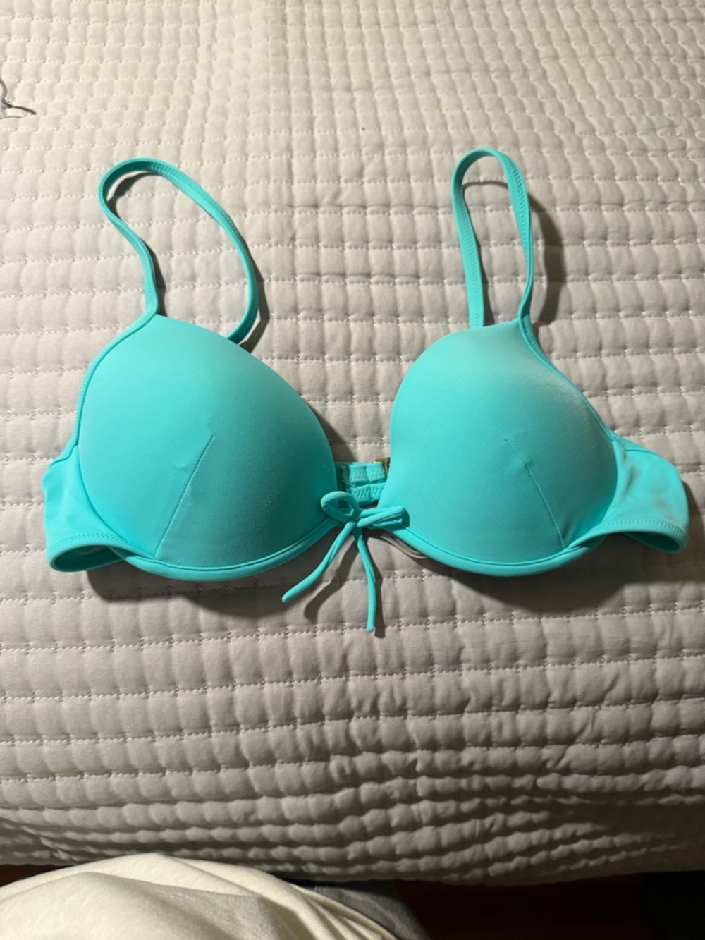 Victoria’s Secret Aqua Teal Padded Bikini Top